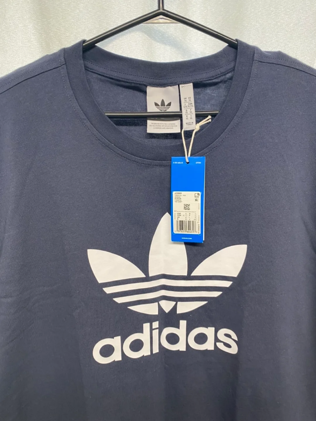 Adidas Trefoil Tee - Size XL - Dark Blue image indicator(2)