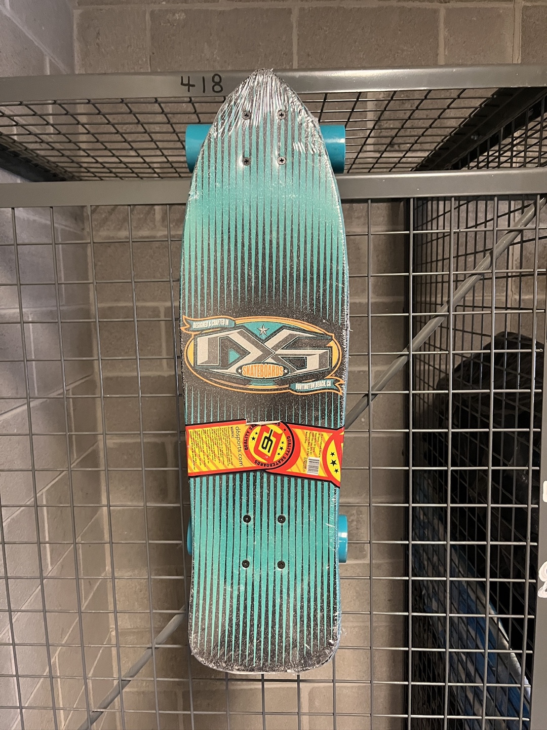 DXG Skateboards Cruiser Complete - Teal/Black - photo 2