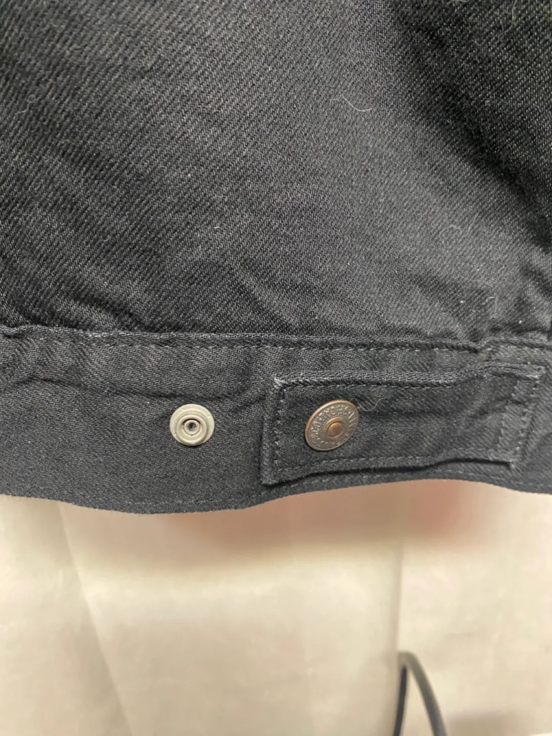 Levi's Black Sherpa Lined Denim Jacket image indicator(5)