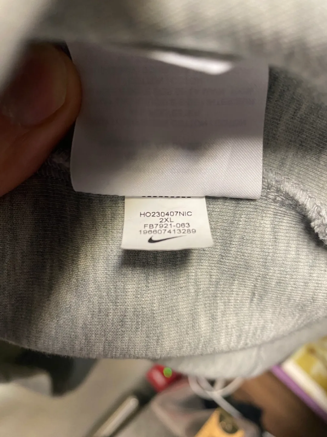 Nike Tech Fleece Full-Zip Hoodie - XXL image indicator(8)