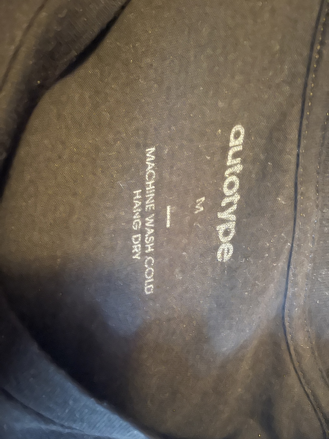 Auiotype Men's Black T-Shirt Size M Graphic Tee - photo 2