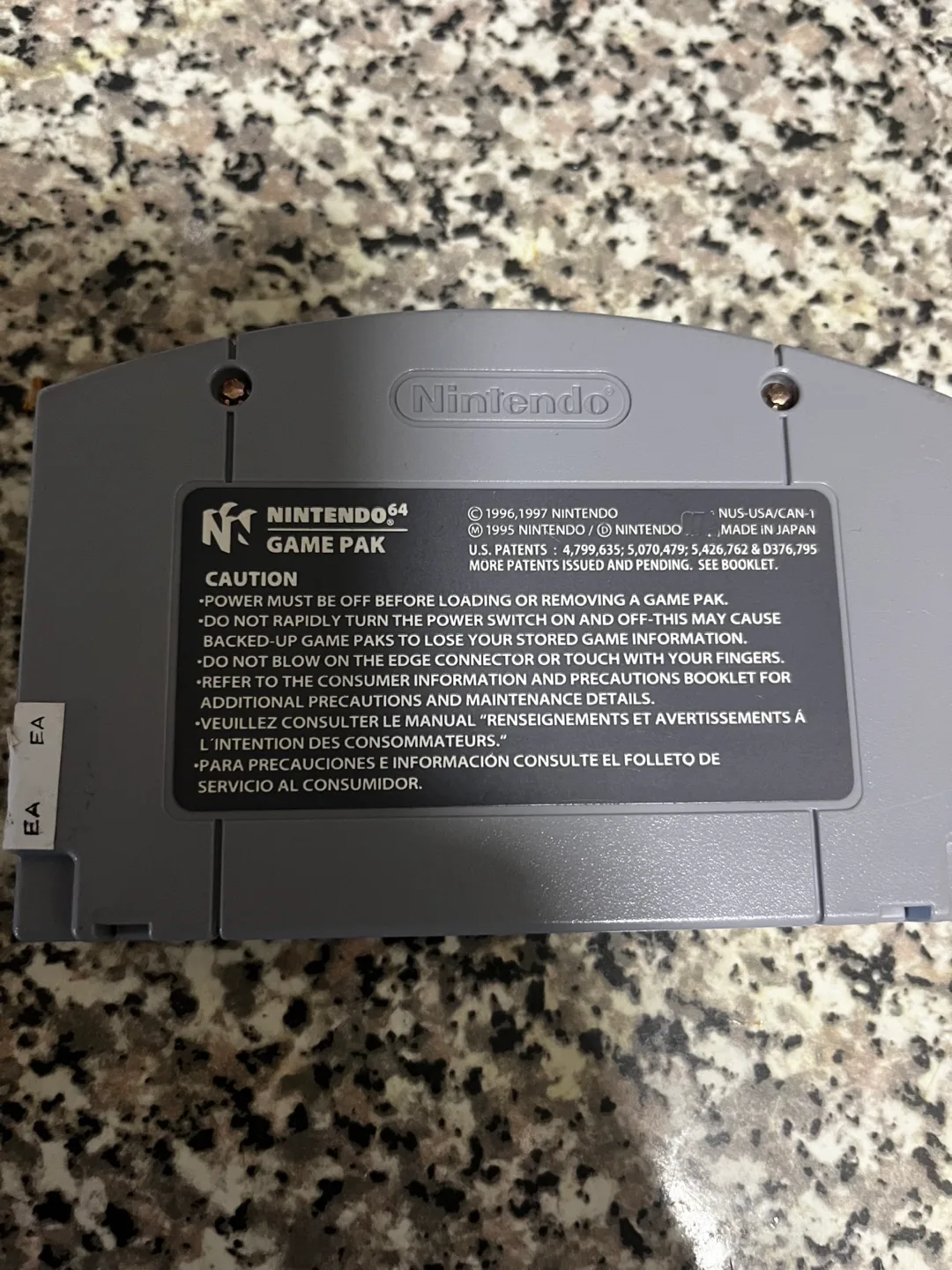 The Legend of Zelda: Ocarina of Time N64 Cartridge image indicator(2)