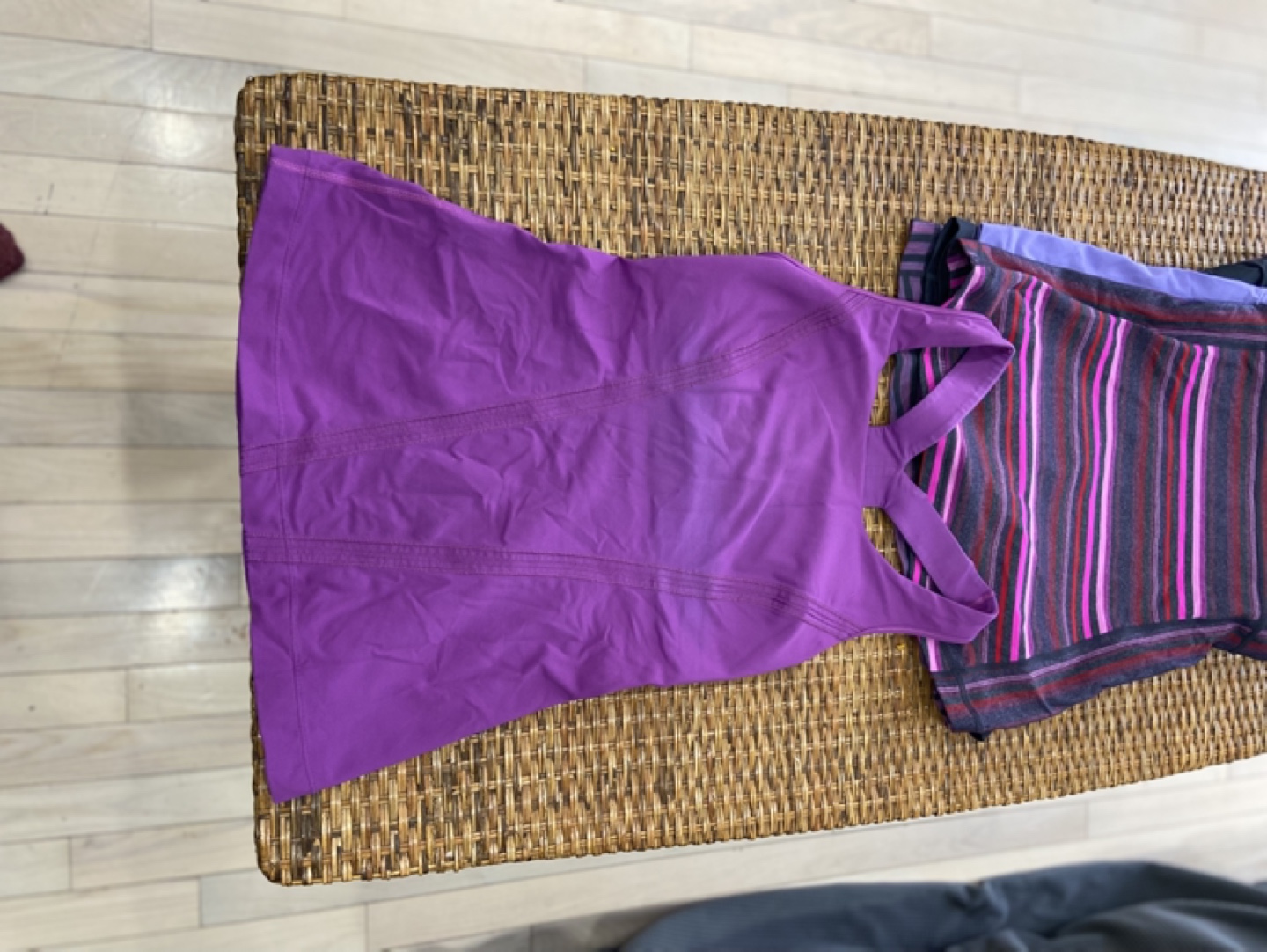 Lululemon Purple Racerback Tank Top