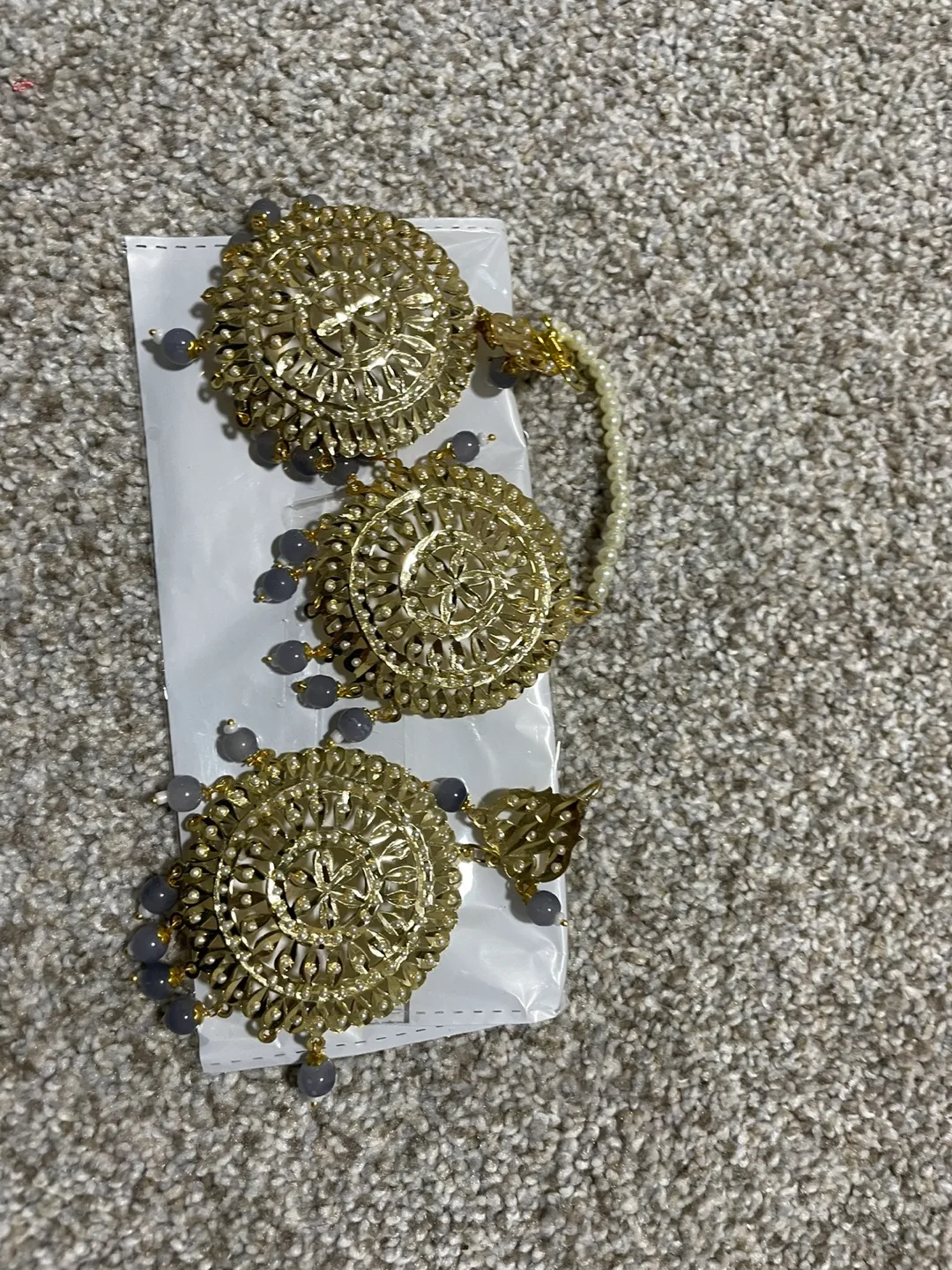 Gold-Tone Indian Jewellery Sets image indicator(6)