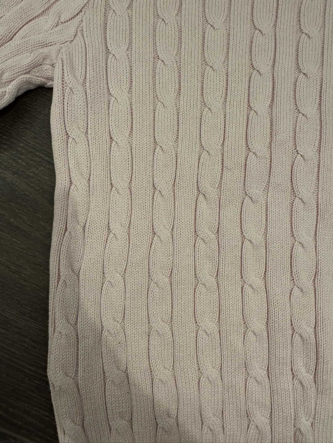 Polo Ralph Lauren Pink Cable Knit Sweater - photo 3