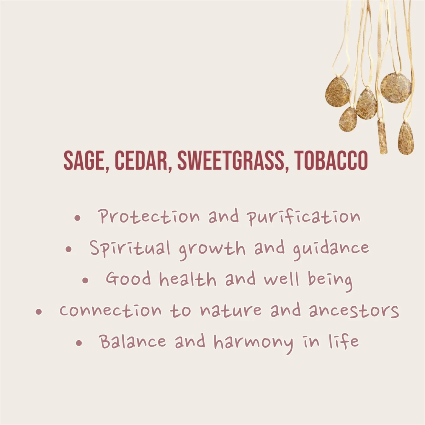 Sacred Medicine Necklace image indicator(2)