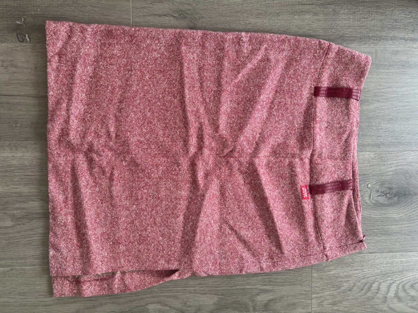 Miss Sixty Red Tweed Pencil Skirt -Small image indicator(5)