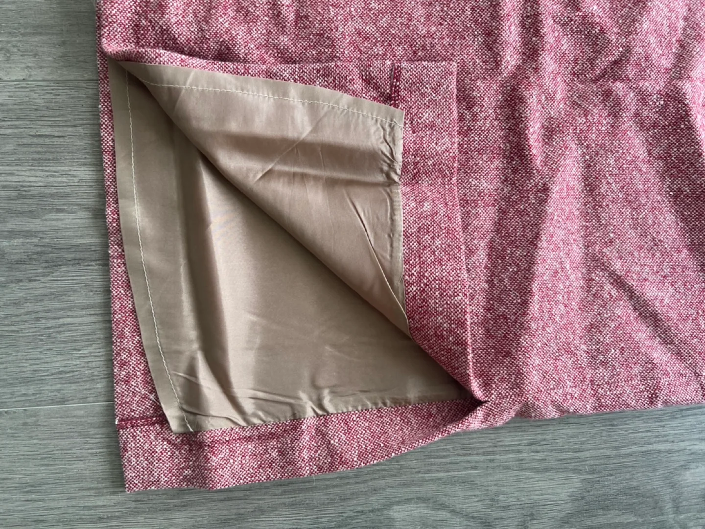 Miss Sixty Red Tweed Pencil Skirt -Small image indicator(6)