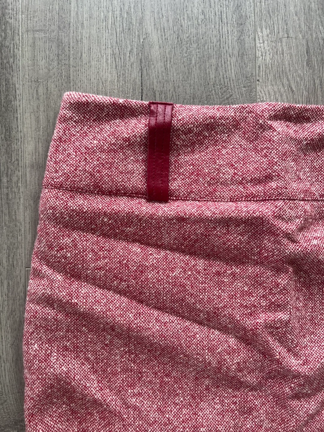 Miss Sixty Red Tweed Pencil Skirt -Small image indicator(2)