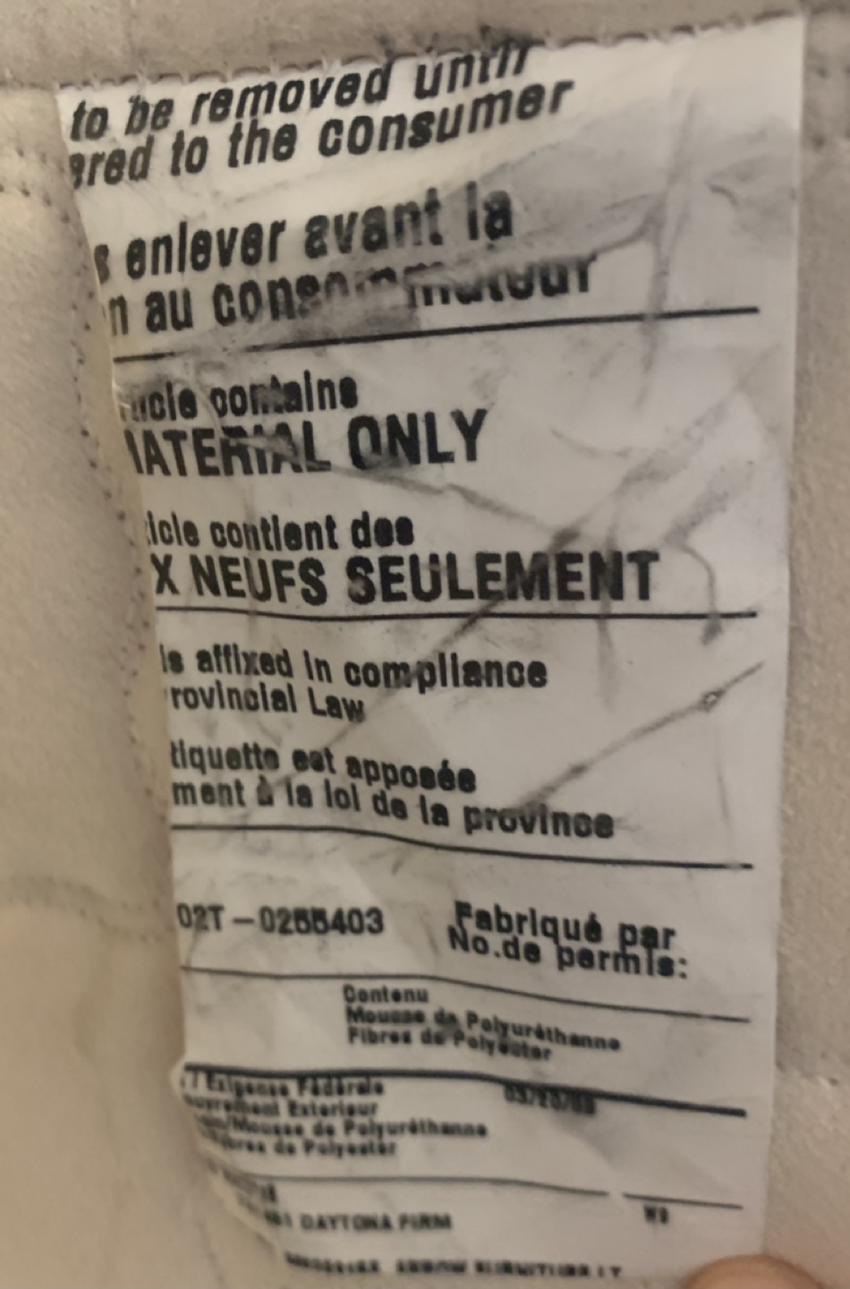 King Mattress - Like New - photo 3