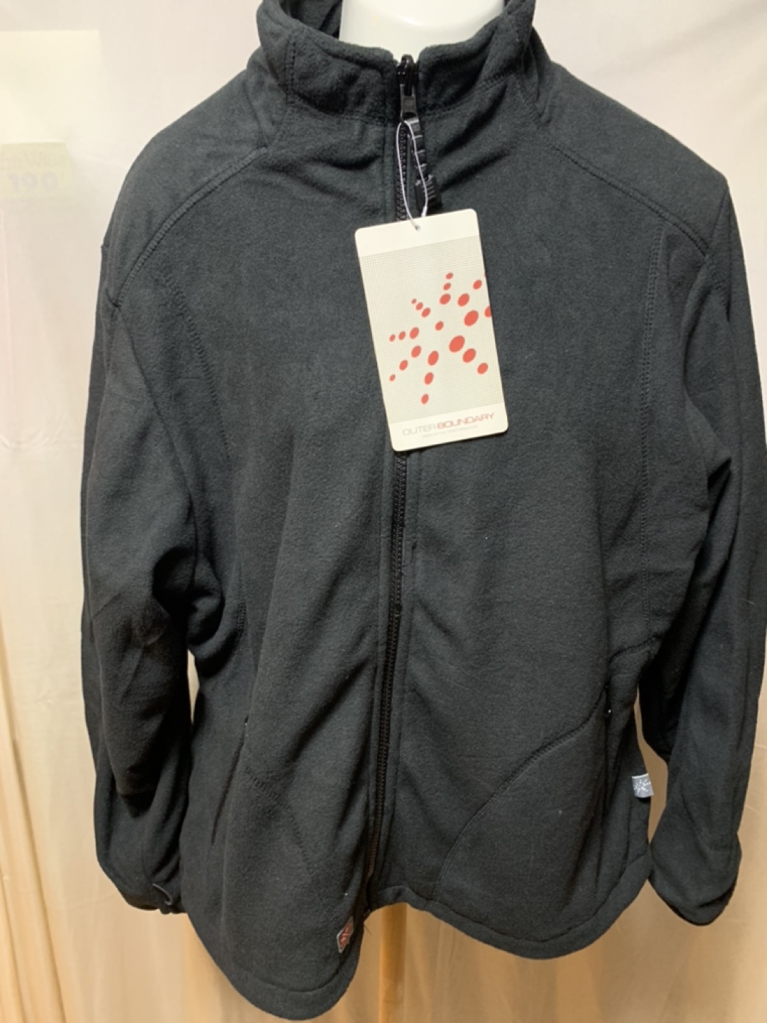 Outer Boundary Women's Black Fleece Jacket