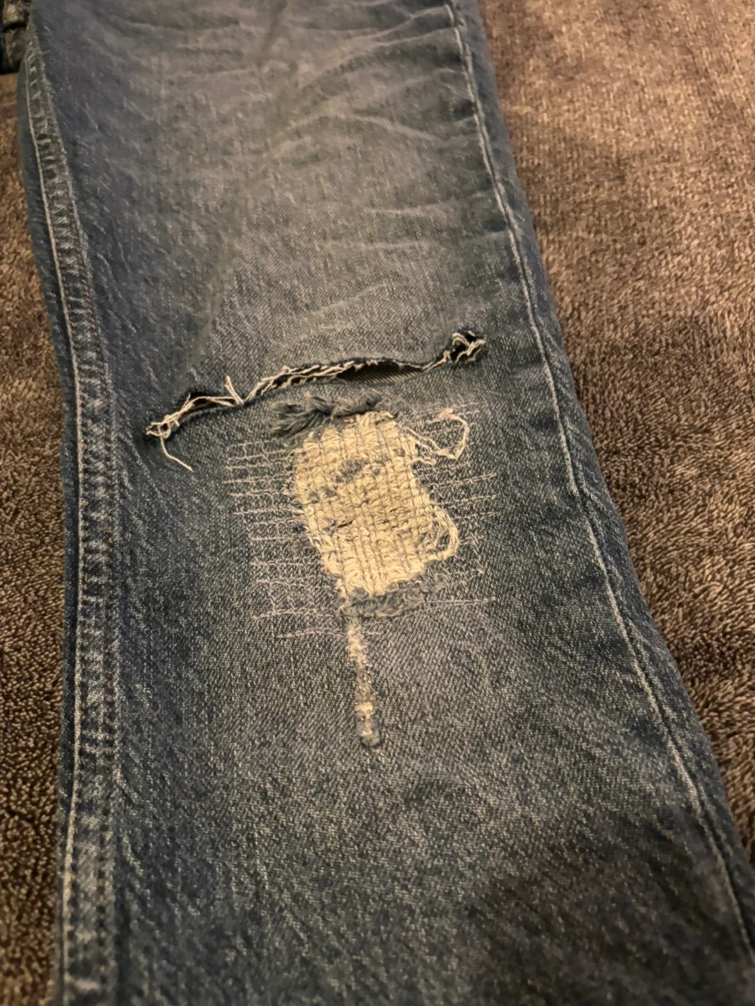 Ksubi Van Winkle Skinny Distressed Jeans image indicator(4)