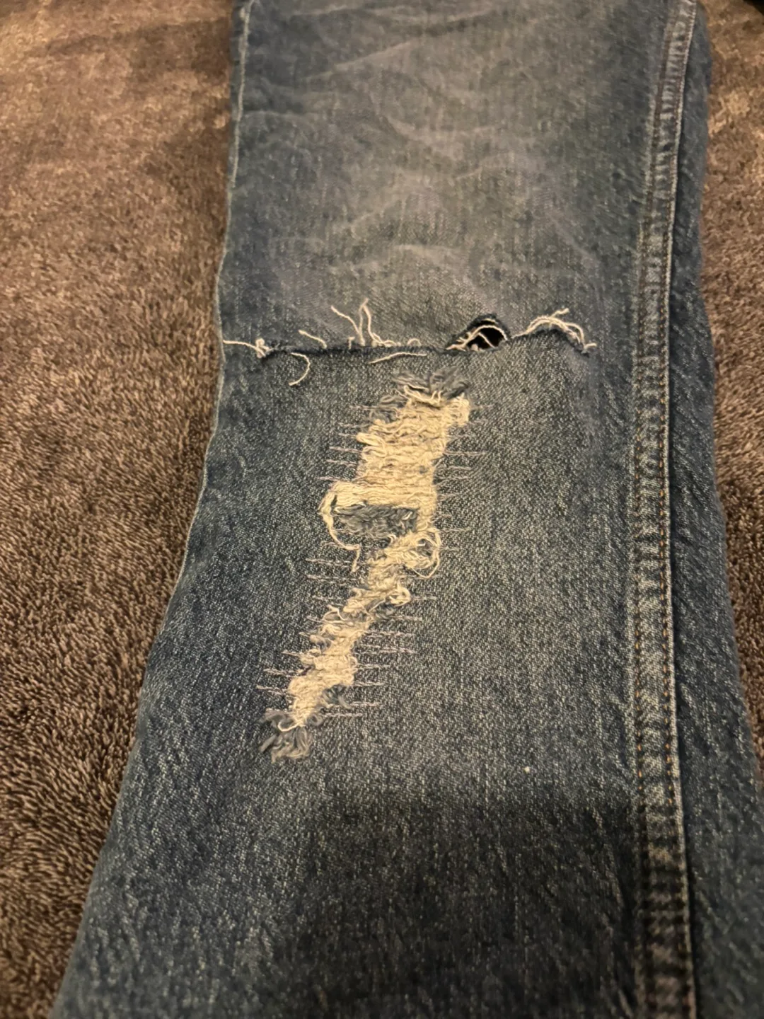 Ksubi Van Winkle Skinny Distressed Jeans image indicator(3)