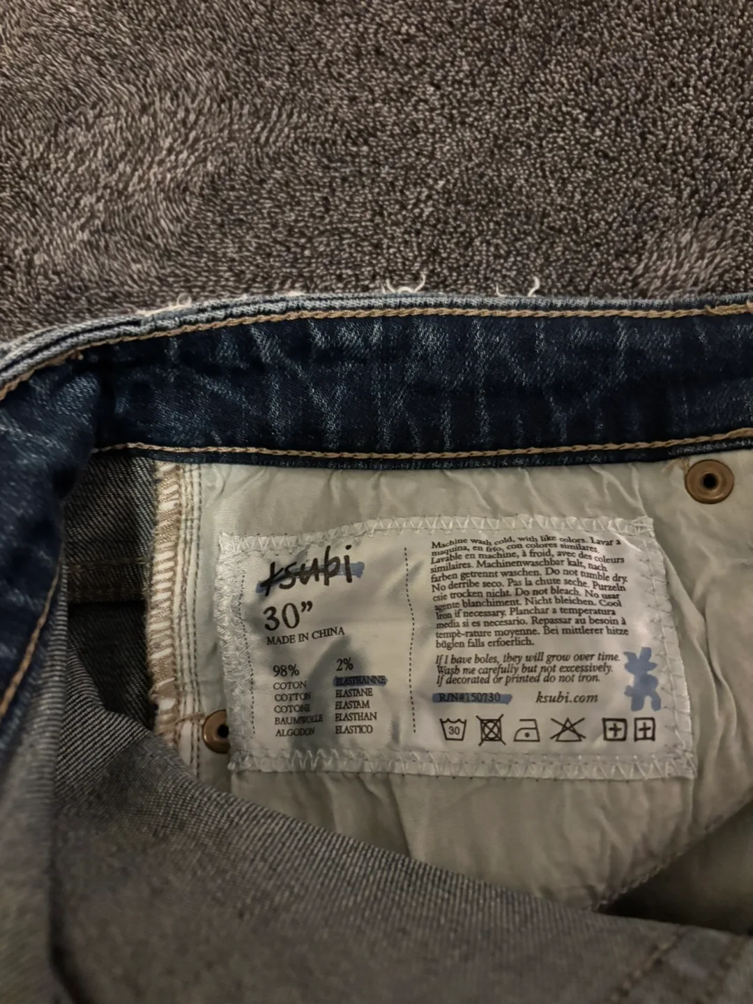 Ksubi Van Winkle Royalty Skinny Jeans image indicator(5)