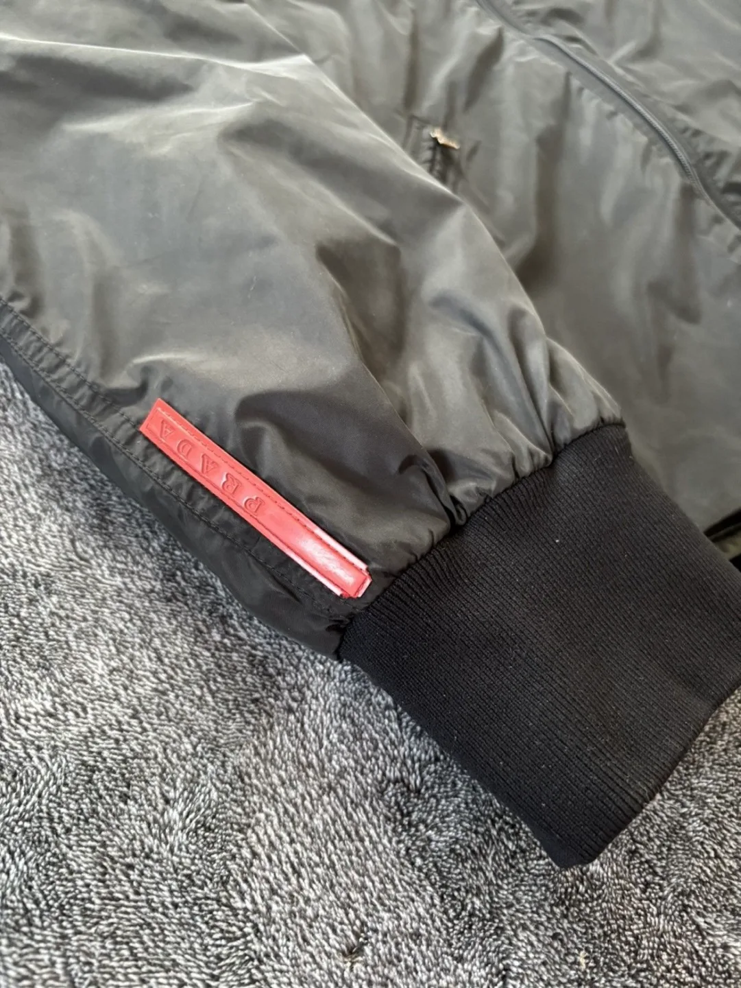 Prada Nylon Fleece Lined Jacket image indicator(3)