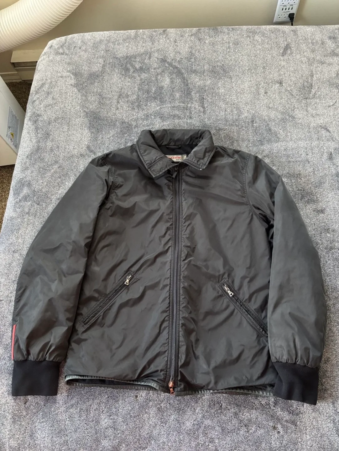 Prada Nylon Fleece Lined Jacket image indicator(2)
