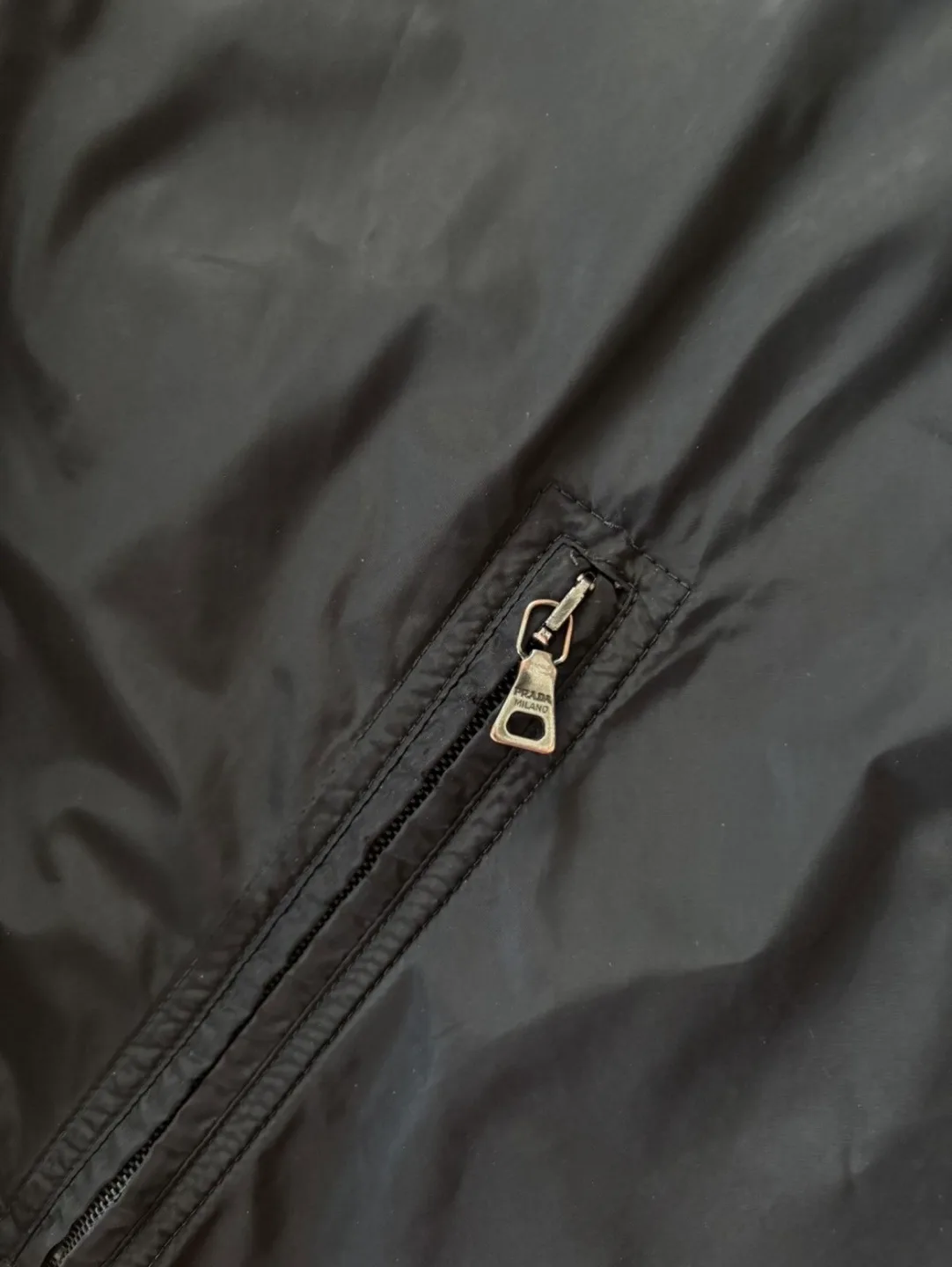 Prada Nylon Fleece Lined Jacket image indicator(5)