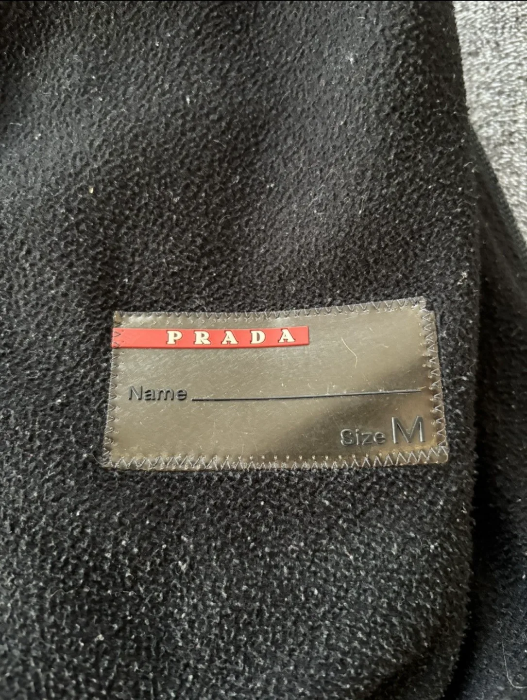 Prada Nylon Fleece Lined Jacket image indicator(9)