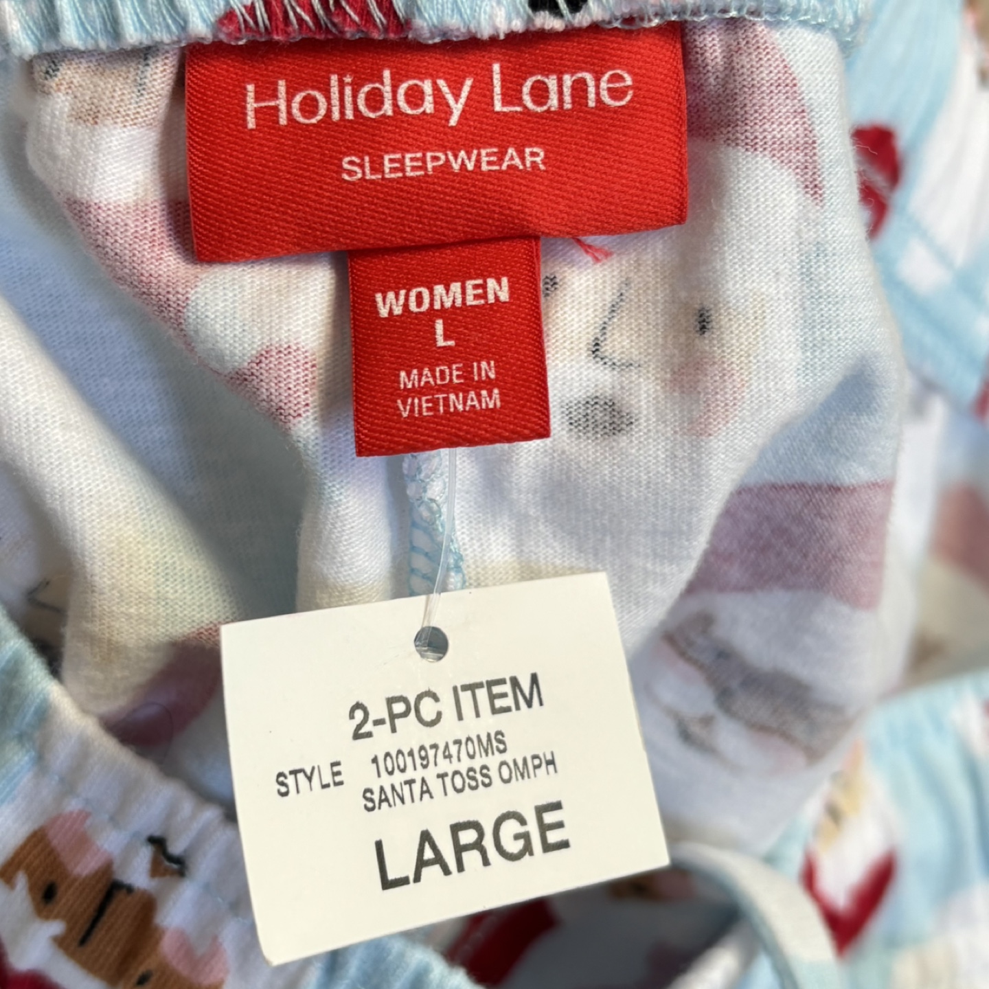 Holiday Lane Women's Size Large Christmas Pajamas - photo 5