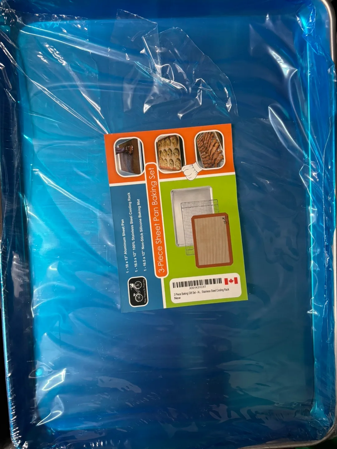 Baking Pan Bundle:  Baker's Choice & 3-Piece Baking Set image indicator(4)