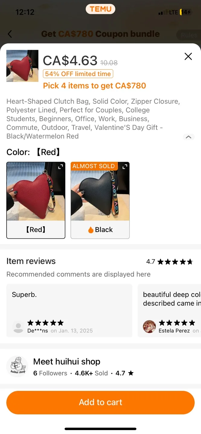 NEW ❤️ Heart-shaped crossbody bag / purse image indicator(6)