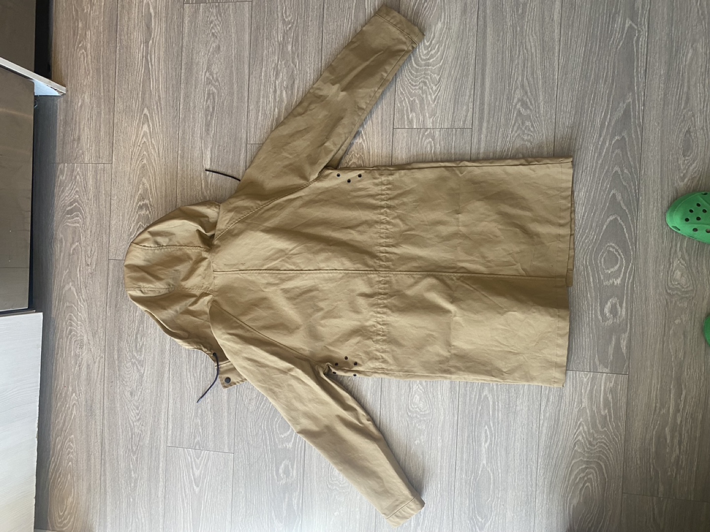 Ami x Gap tan hooded longline parka - photo 3