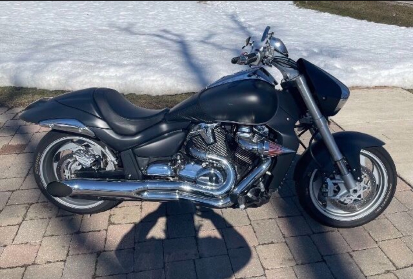 2008 Suzuki Boulevard M109R - Matte Black - photo 3
