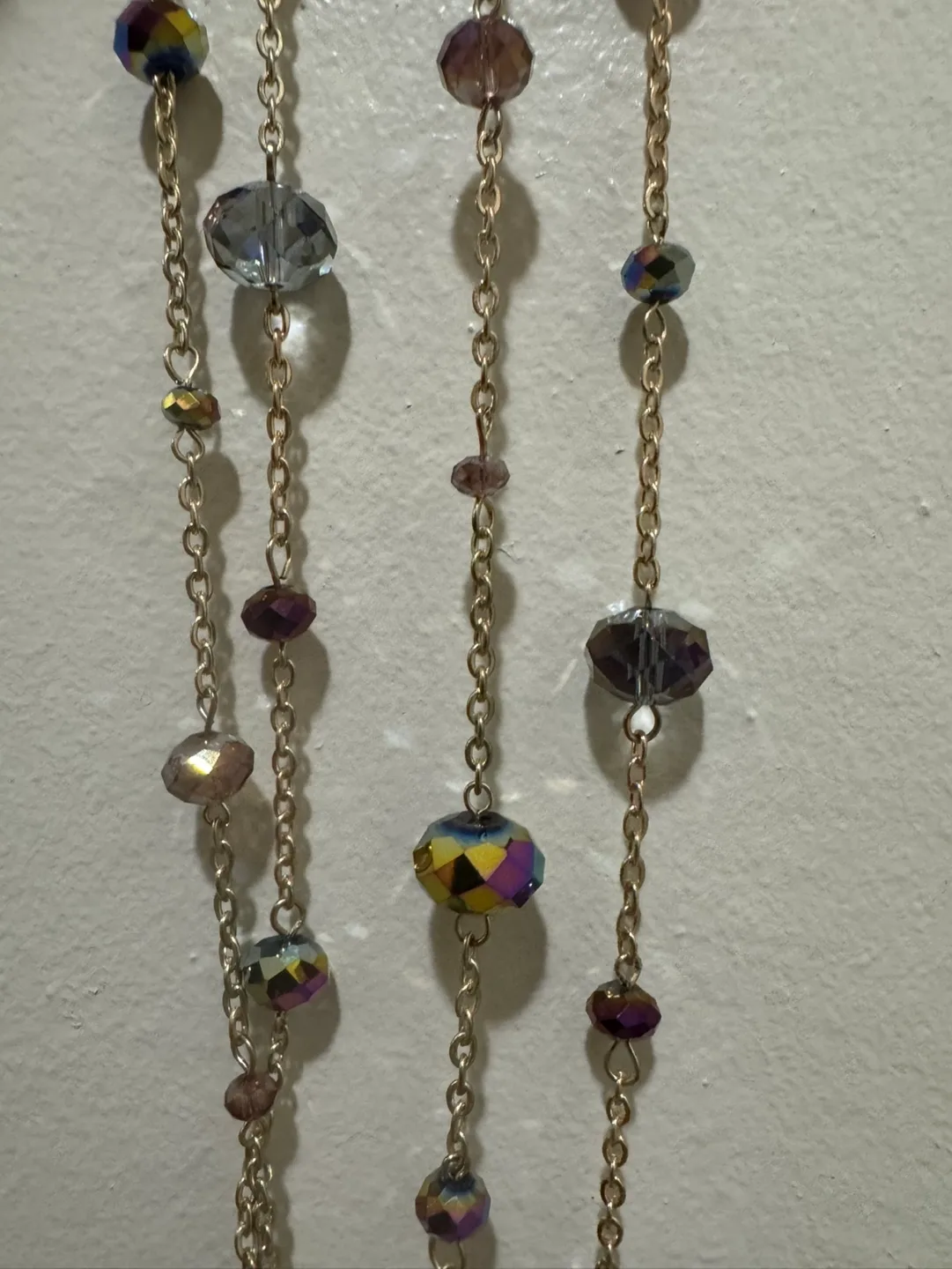 🏈 Aldo Gorgeous Multi-Strand Beaded Necklace image indicator(4)