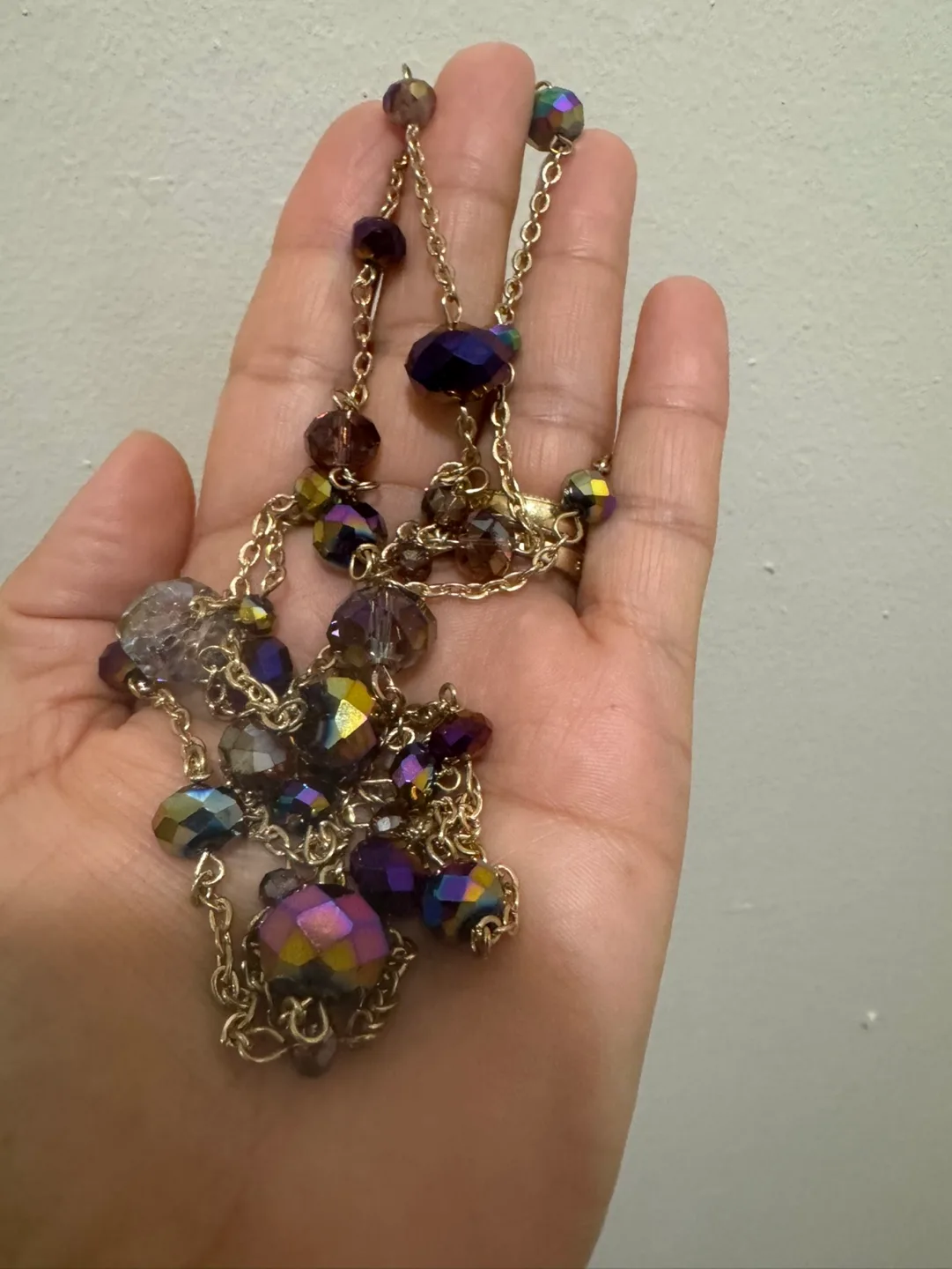 🏈 Aldo Gorgeous Multi-Strand Beaded Necklace image indicator(2)