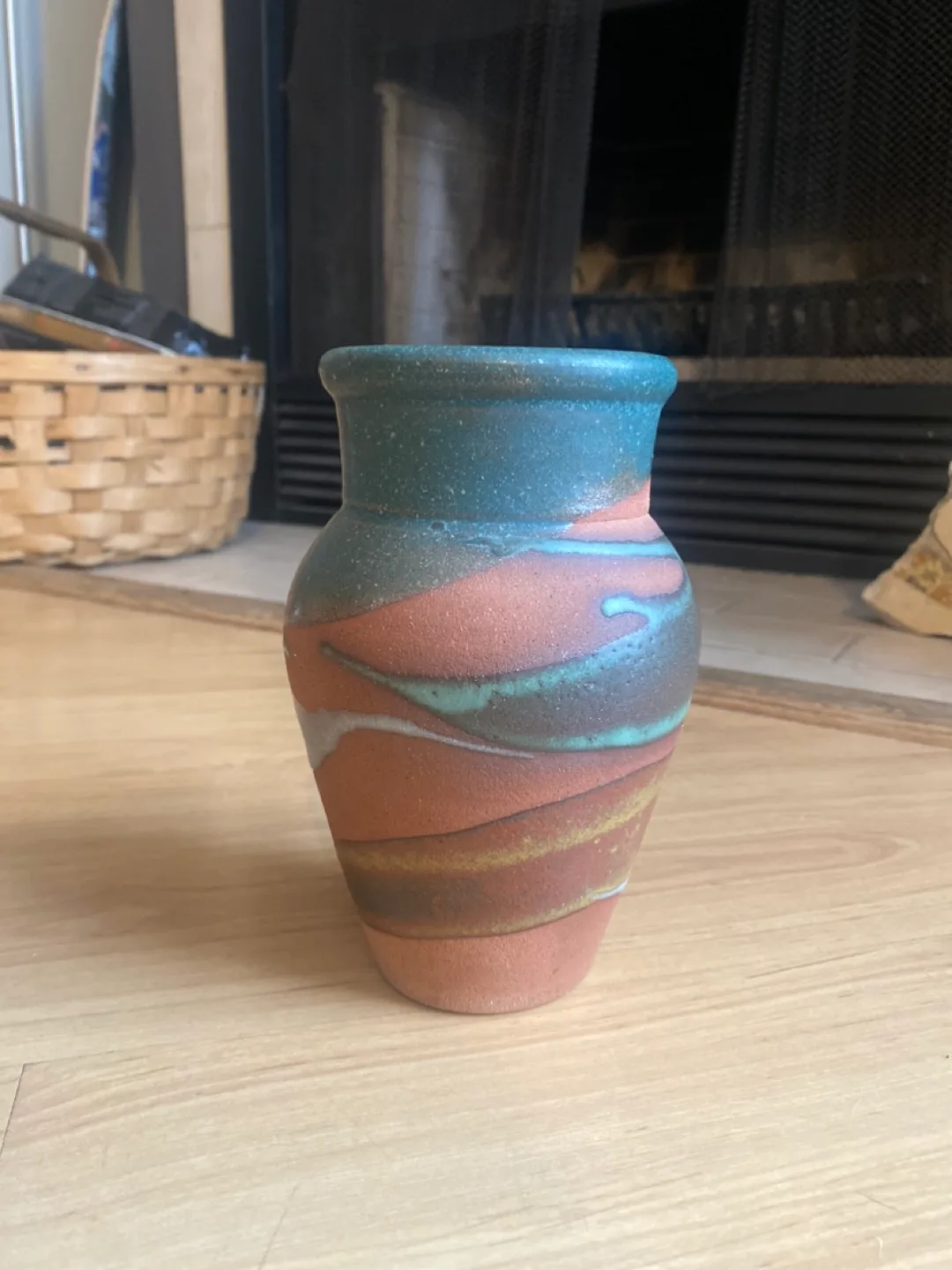 Hand-thrown Pottery Vase, Southwestern Design thumbnail