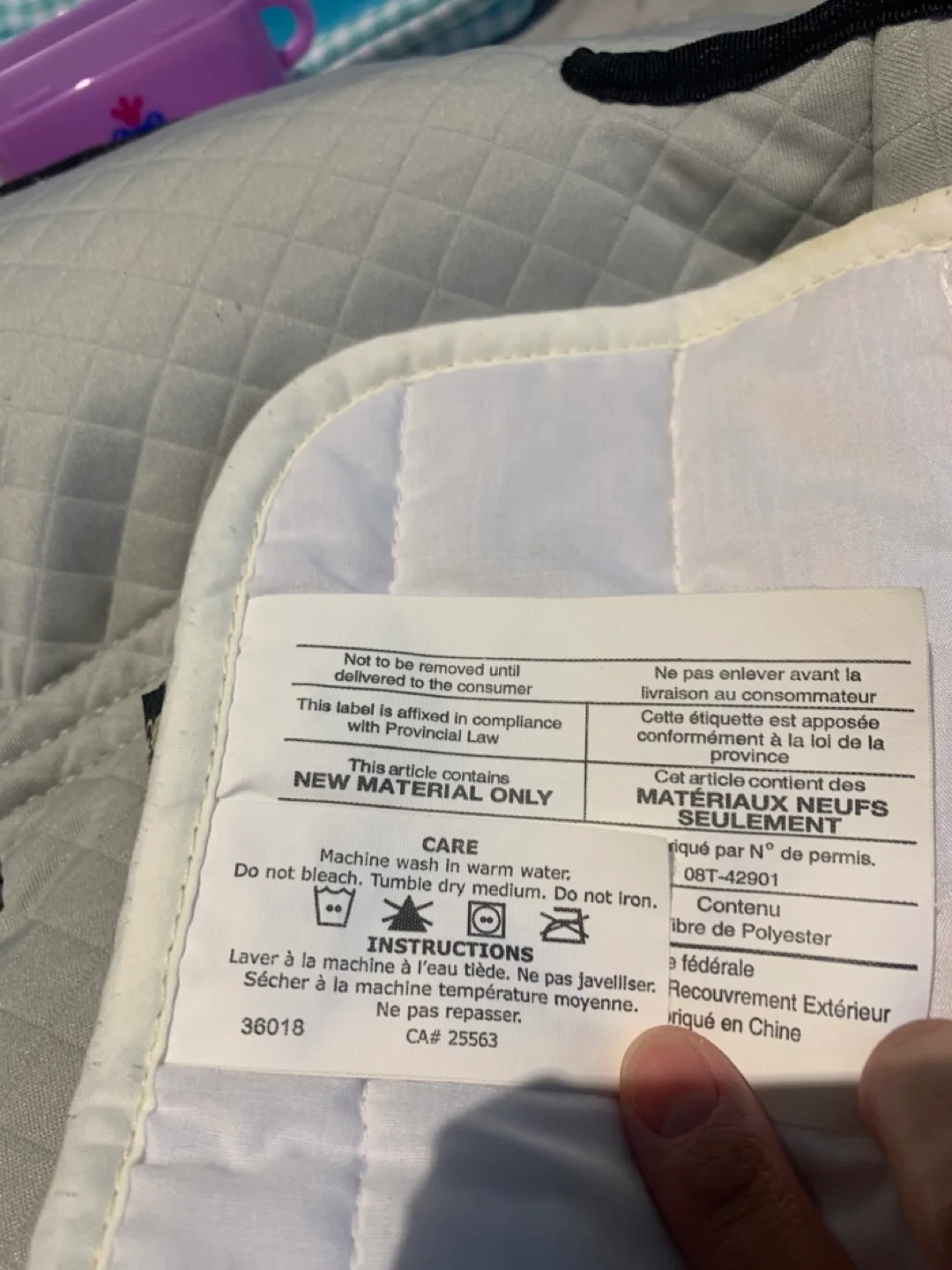 Jolly jumper Baby Car Seat Head Support image indicator(2)