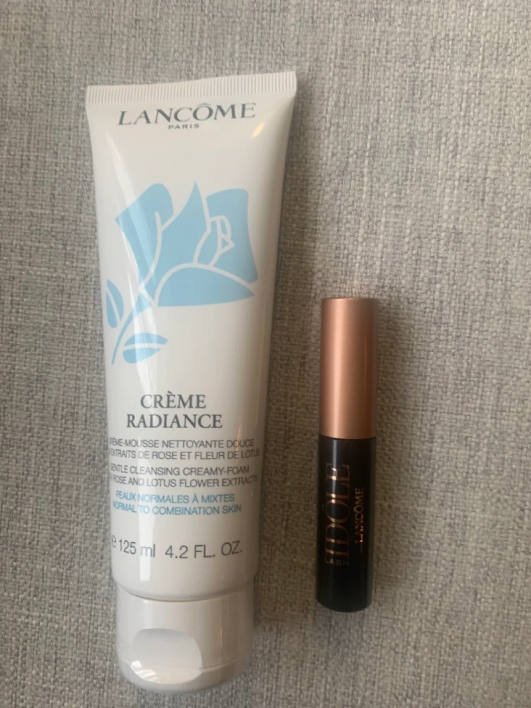 Lancôme Radiance Creamy Cleanser and Hypnôse Mascara thumbnail