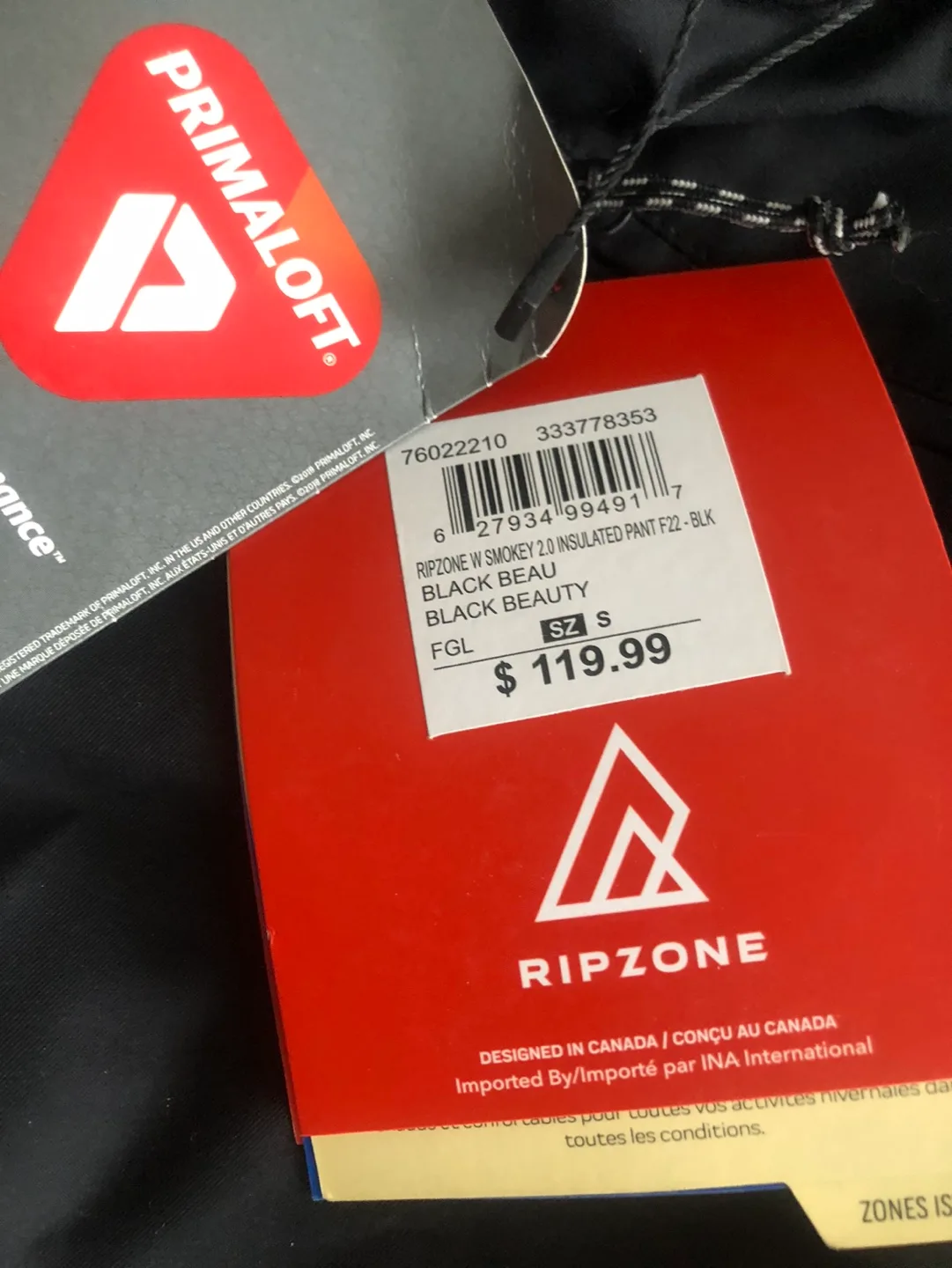 Insulated Snowpants Ripzone image indicator(5)