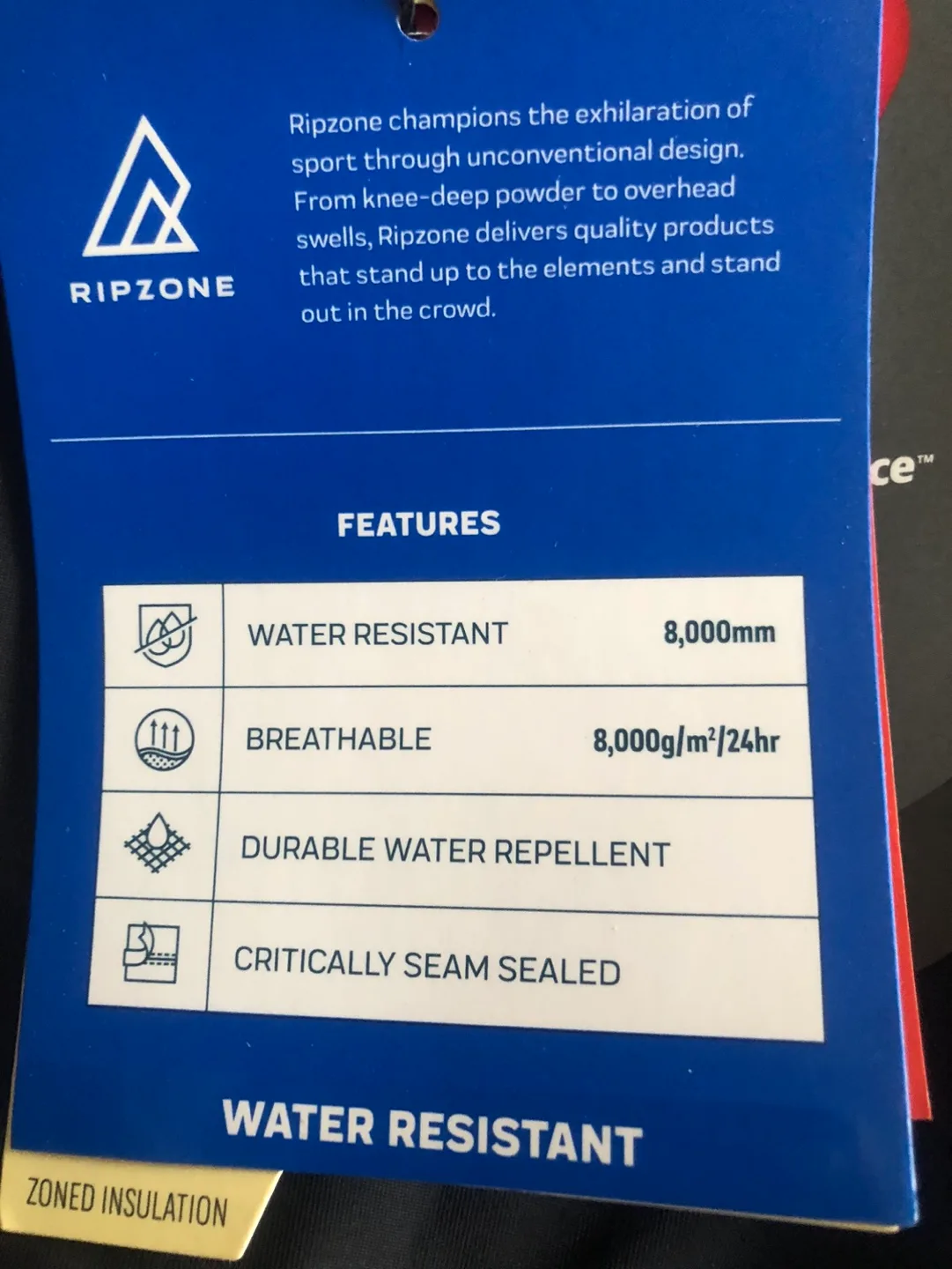 Insulated Snowpants Ripzone image indicator(3)