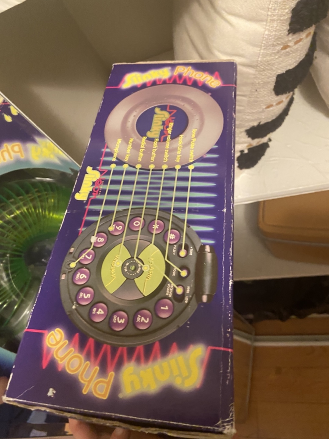 Vintage Slinky Phone in Box - photo 2