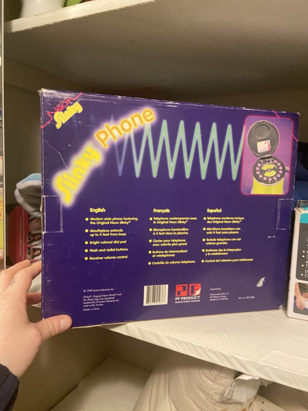 Vintage Slinky Phone in Box - photo 3