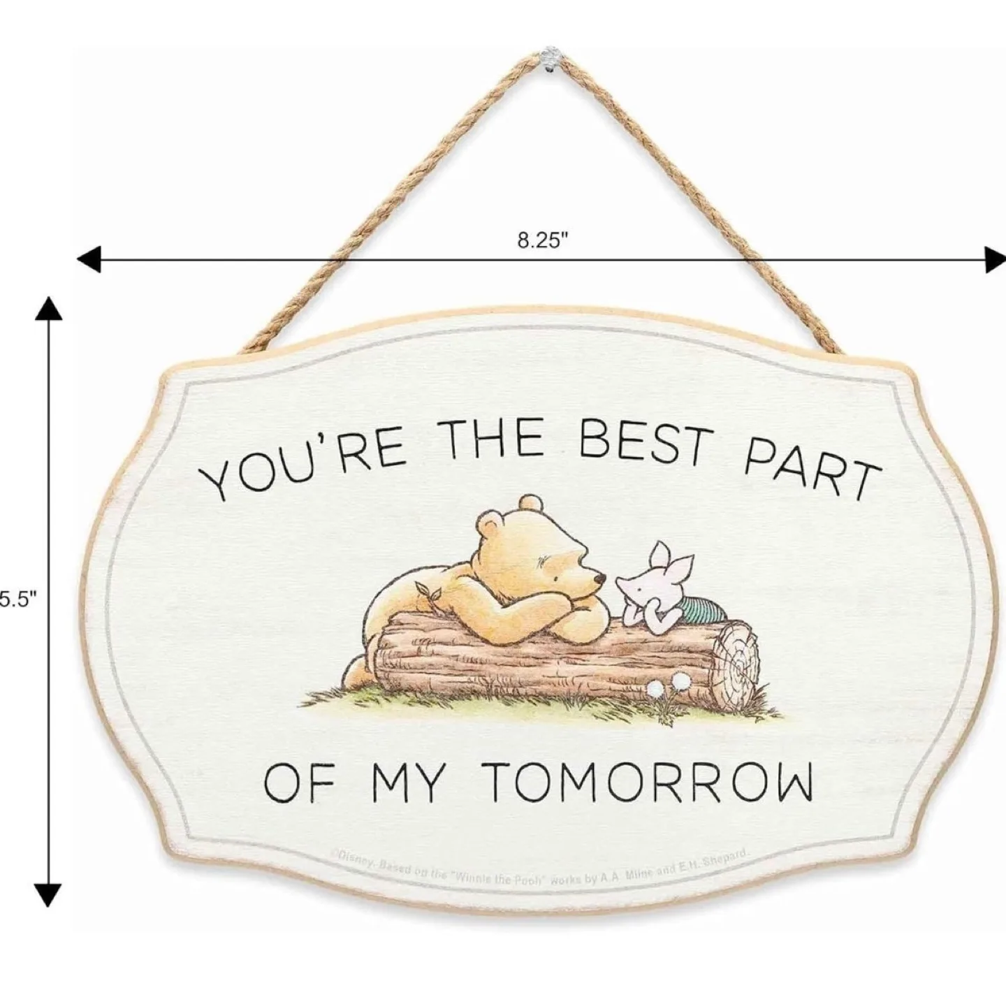 Winnie the Pooh Wooden Hanging Sign 🏈 image indicator(4)