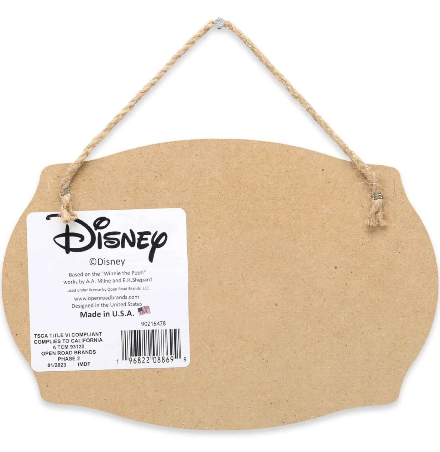 Winnie the Pooh Wooden Hanging Sign 🏈 image indicator(3)