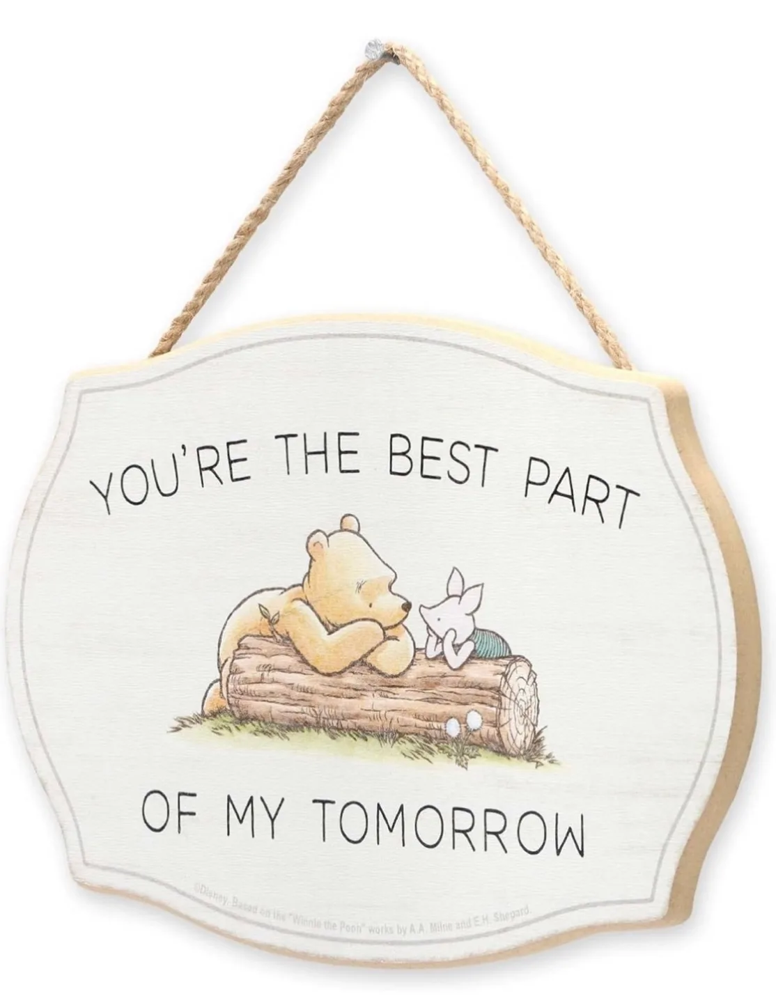 Winnie the Pooh Wooden Hanging Sign 🏈 image indicator(2)