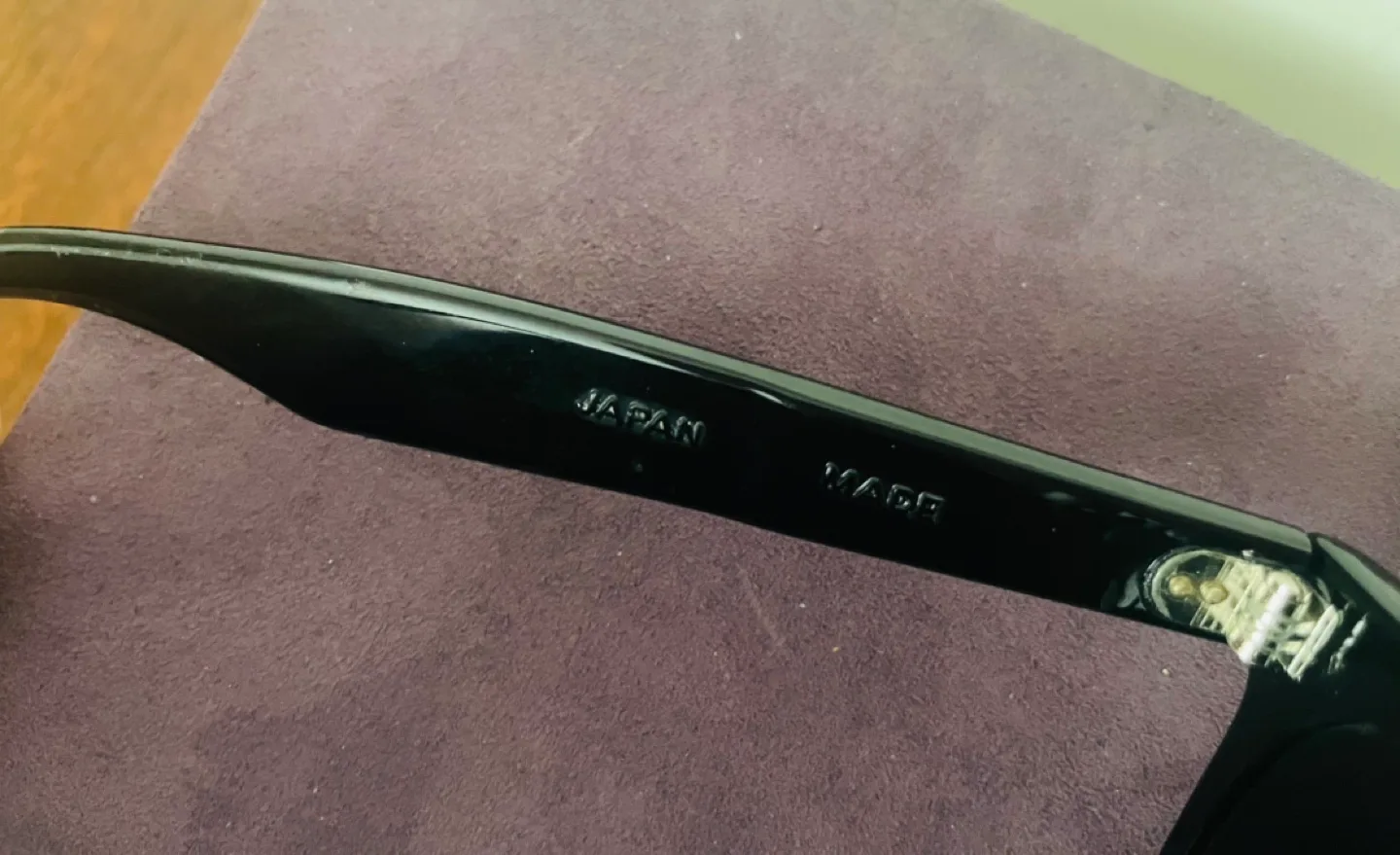 Vintage Black Sunglasses, Made in Japan image indicator(2)