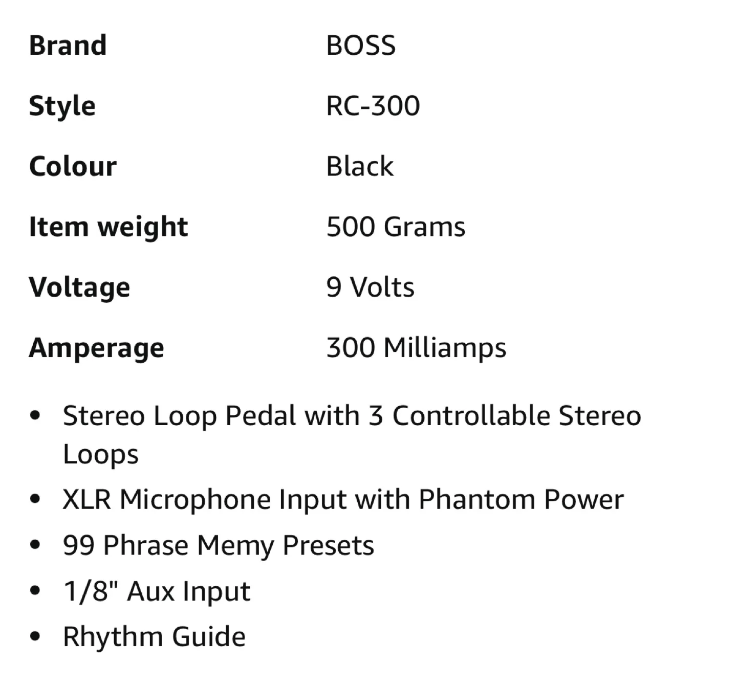 BOSS RC-300 Loop Station Pedal image indicator(3)