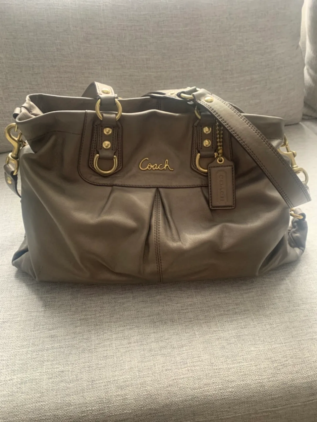 Coach Leather Handbag thumbnail