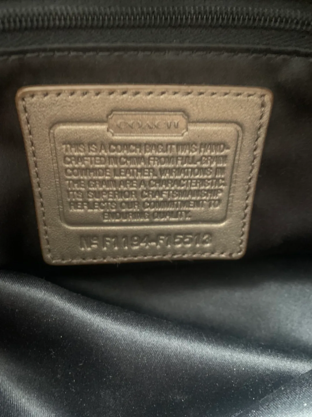 Coach Leather Handbag image indicator(4)