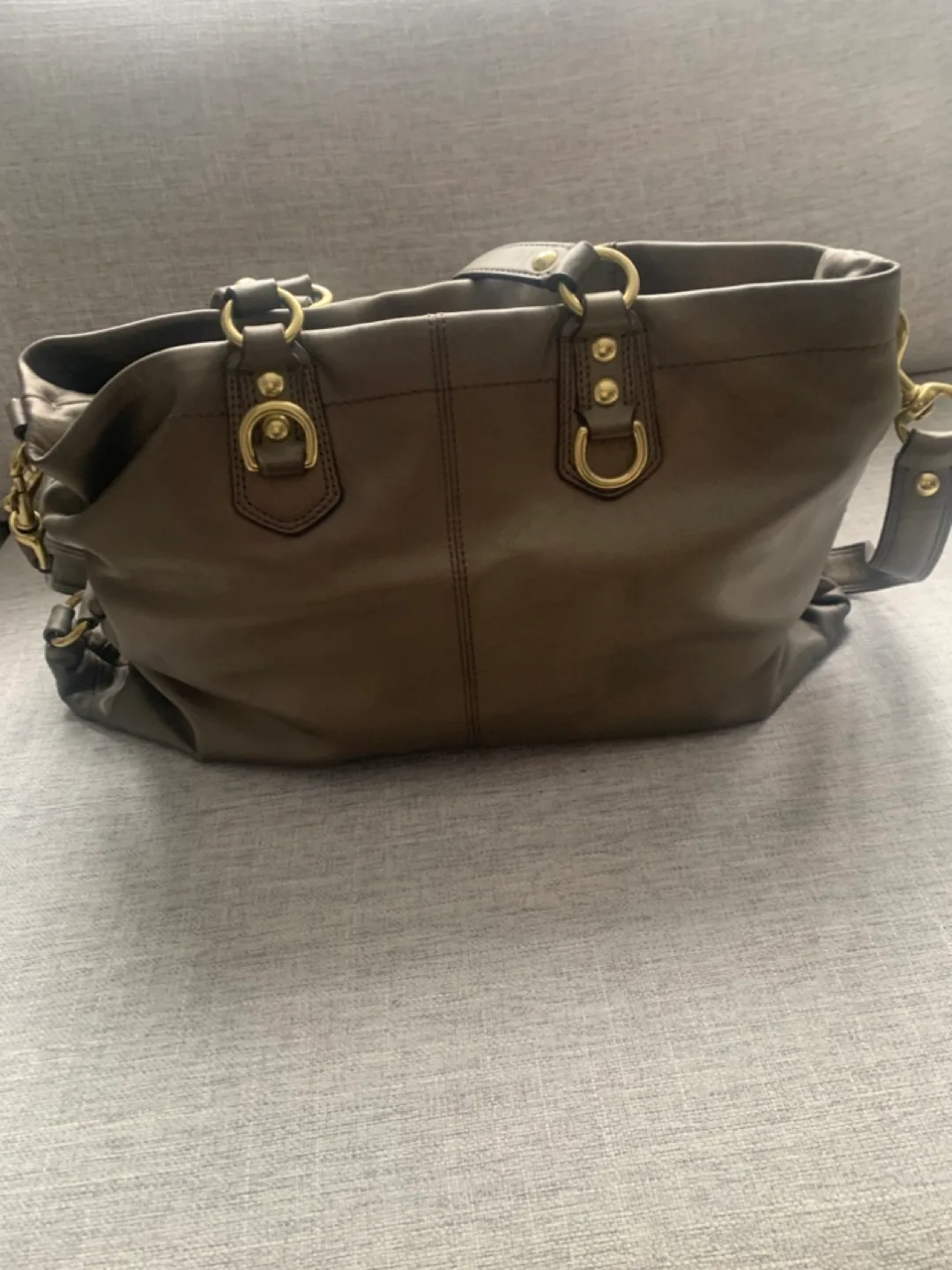 Coach Leather Handbag image indicator(2)