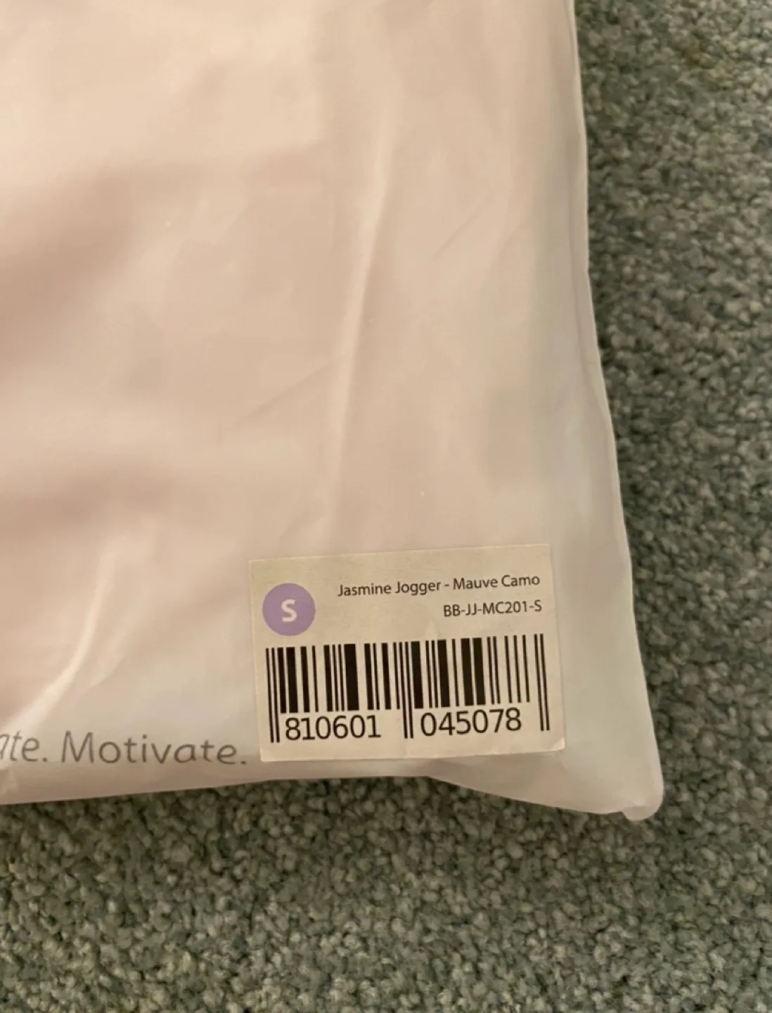 BNWT BuffBunny Jasmine Joggers in Mauve Camo 🏈 image indicator(6)