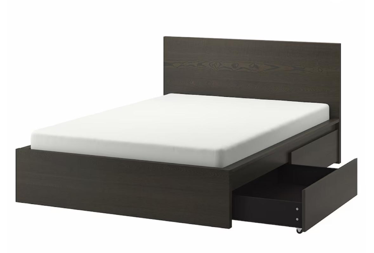 IKEA MALM Queen Bed Frame with Storage