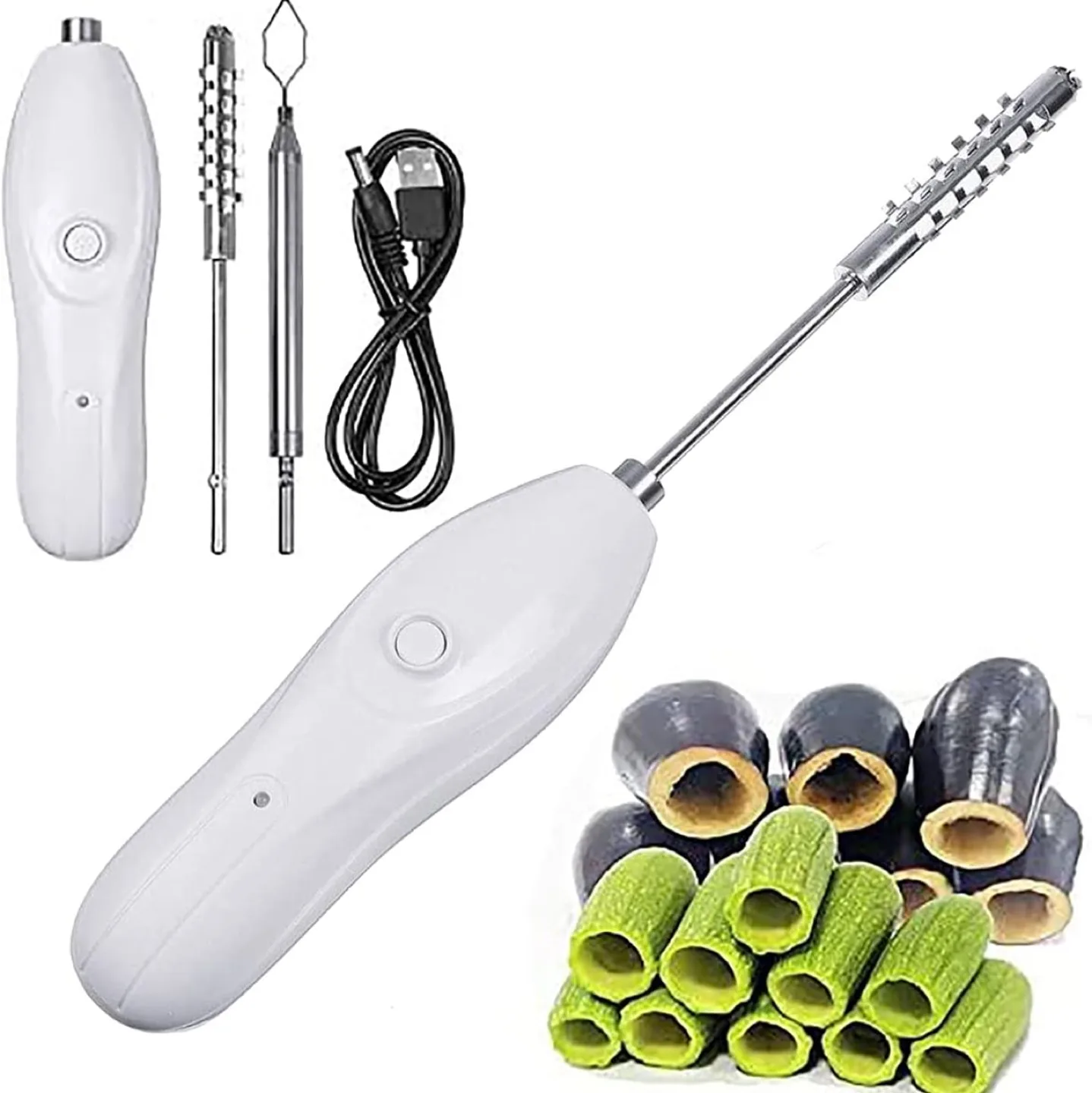 BRAND NEW Electric Fish Scaler and Fruit Corer image indicator(4)