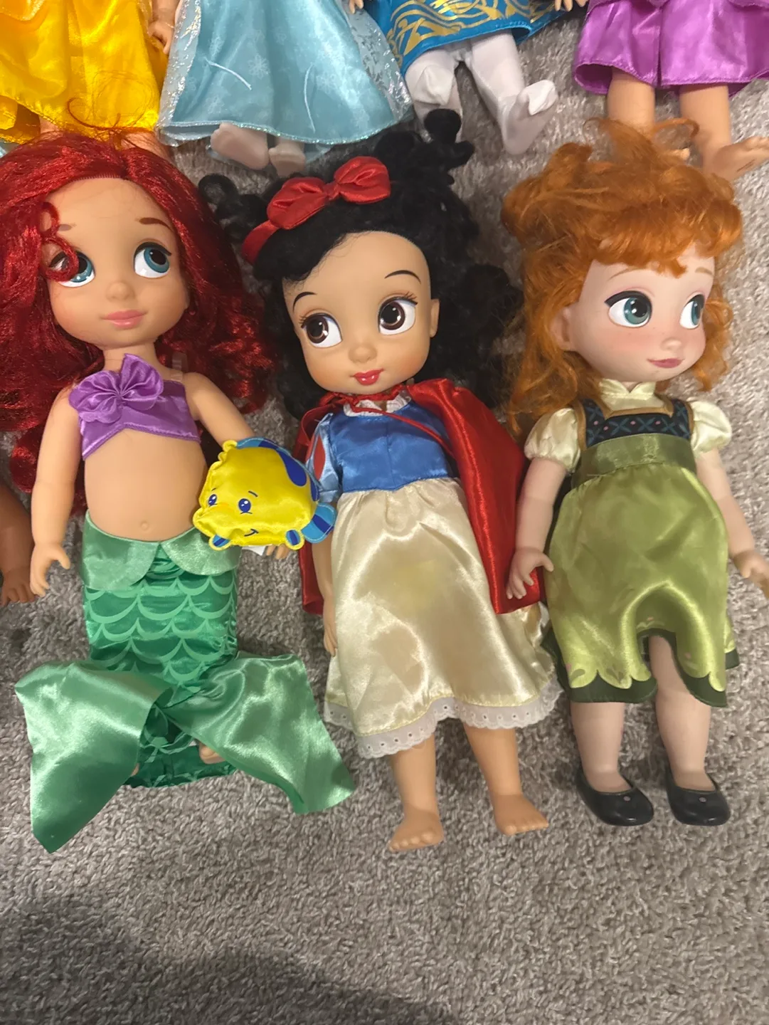 Disney Animators Princess Dolls - Lot of 11 image indicator(3)