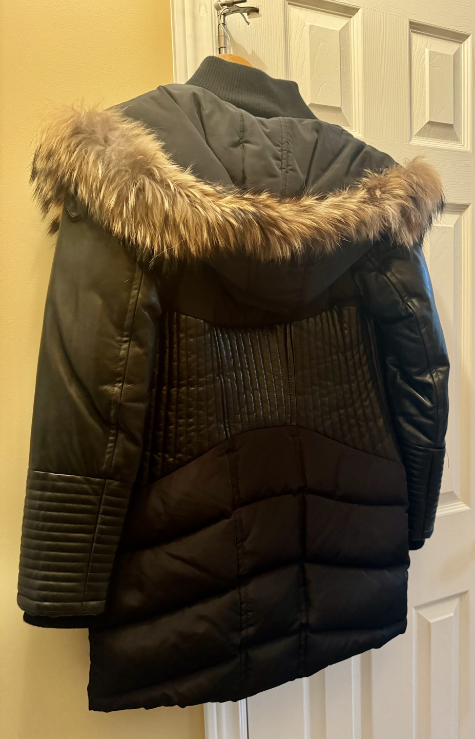 Gorgeous Rudsak  Black Faux Fur Trim Down-Filled Puffer Jacket - photo 2