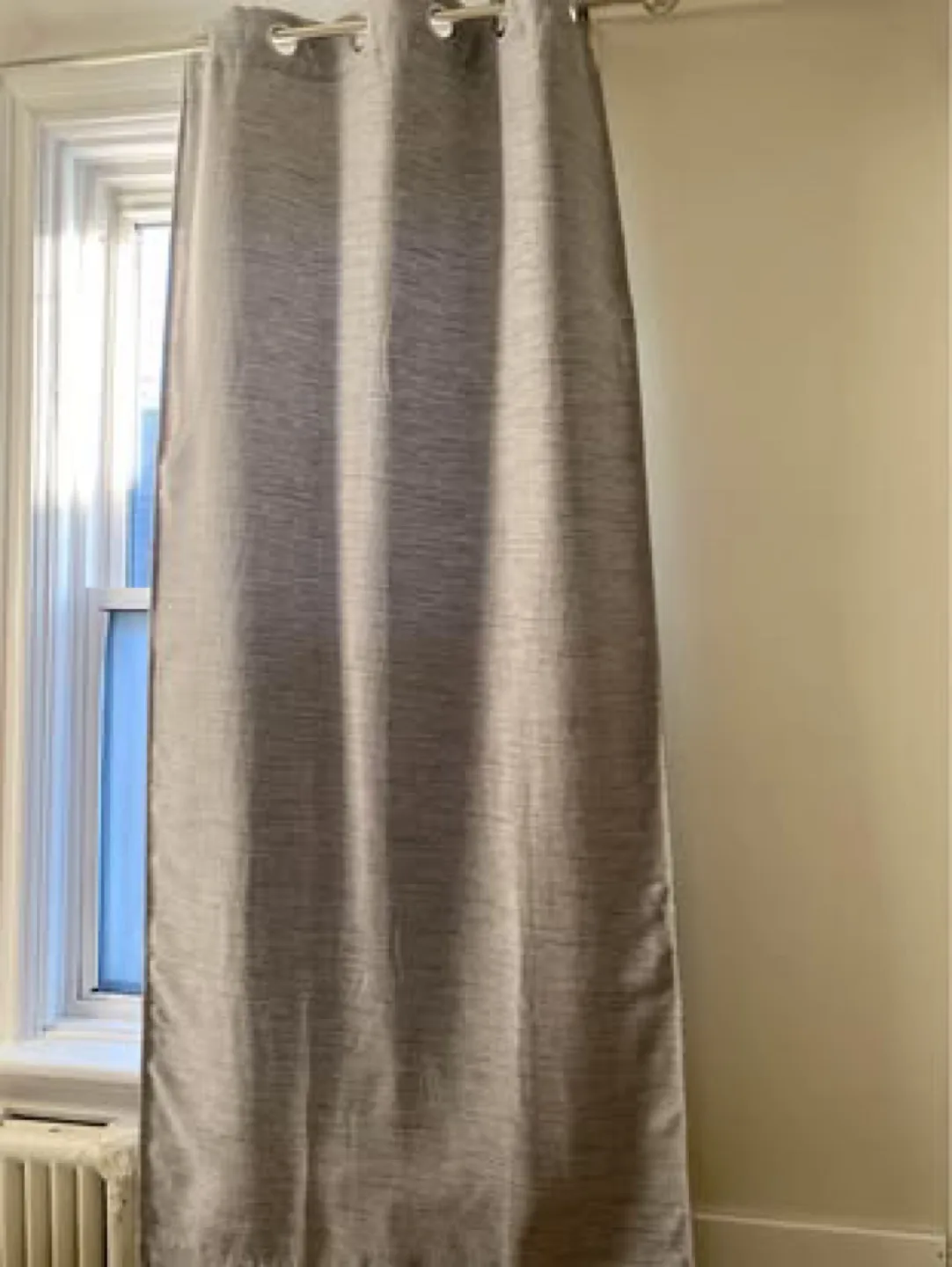 Set of 2 Grey Grommet Panels thumbnail